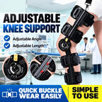 Adjustable Hinged Knee Support Brace – Lightweight Carbon Fiber Design