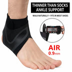 Adjustable Ankle Support Brace – Lightweight Compression Ankle Stabilizer
