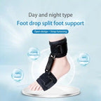 Attelle de soutien pour pied tombant réglable jour et nuit